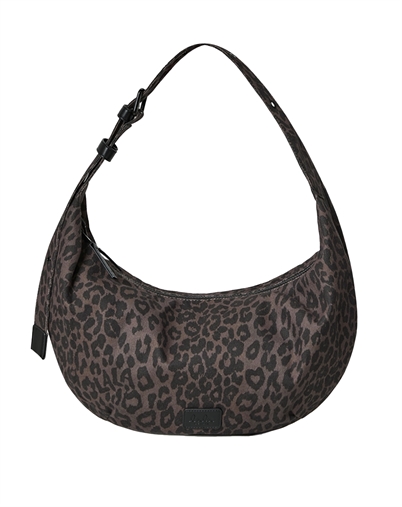 Lala Berlin - Big Shoulderbag Gili - Chocolate Brown Leo 
